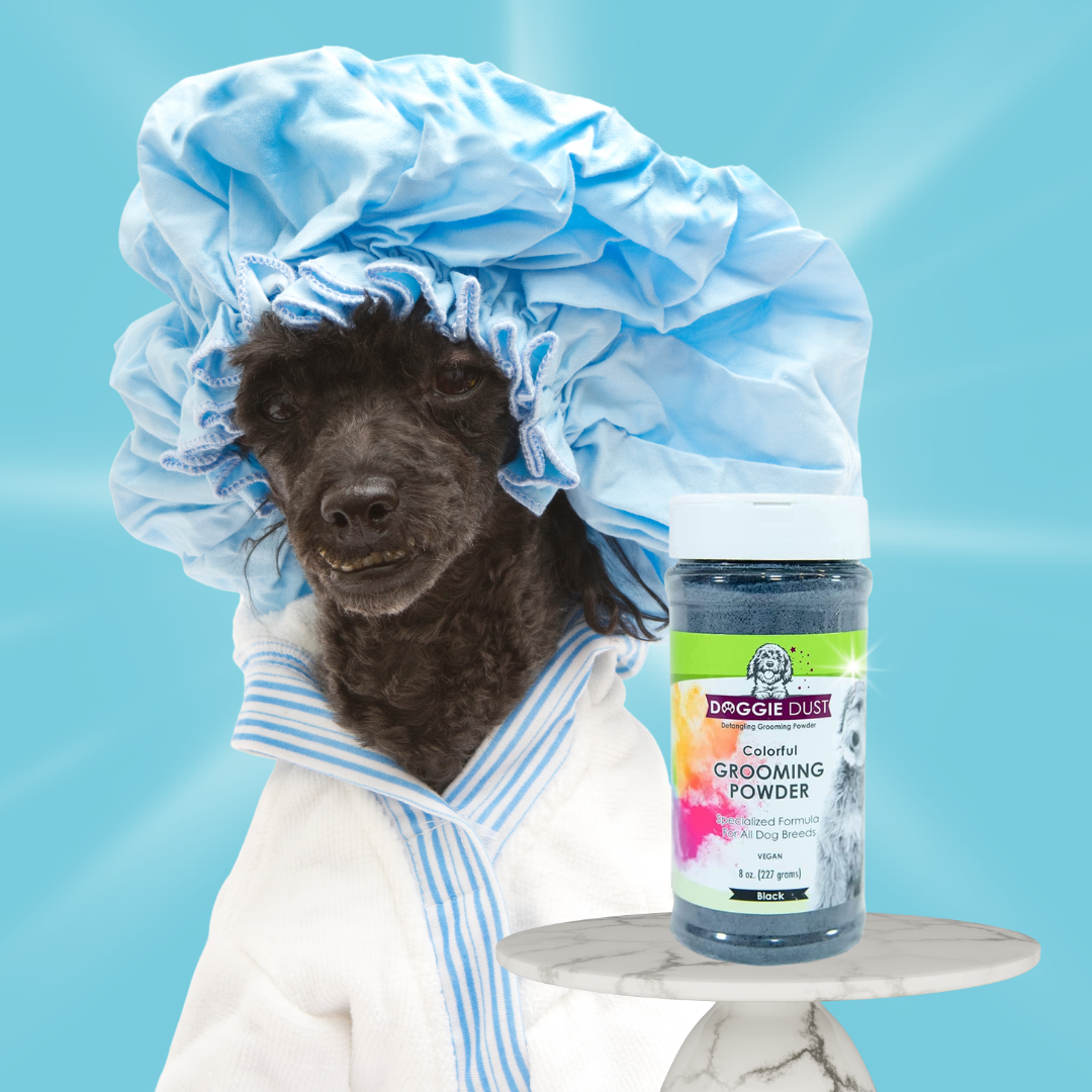 Dog deals grooming powder